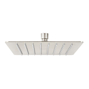 Regadera cuadrada 8', acero inox, sin brazo, satín, TÚBIG