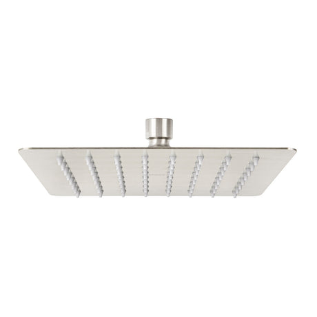 Regadera cuadrada 8', acero inox, sin brazo, satín, TÚBIG