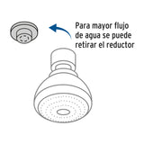 Regadera Redonda de ABS 3' sin Brazo, Foset Basic
