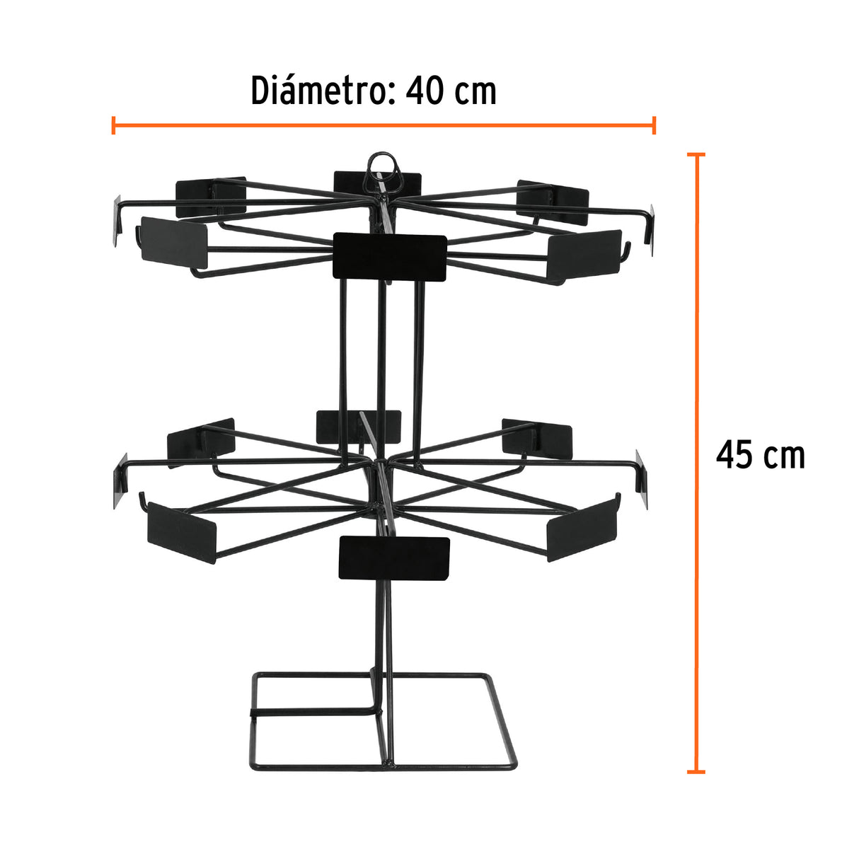 Rack de Impulso Giratorio, Truper