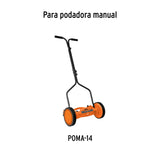Piñón Derecho de Repuesto para Podadora POMA-14, Truper