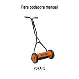 Bolsa con 2 Soportes de Rodillo para Podadora POMA-15
