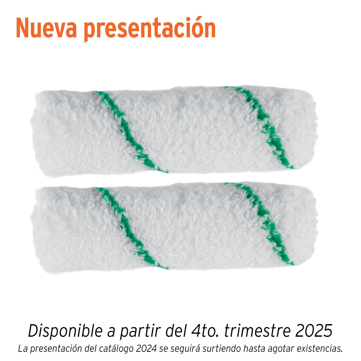 Bolsa C/2 Felpas para Mini Rodillo de Microfibra 4'x3/8', Truper