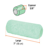 Felpa para Rodillo 7'X5/8' Superficies Poco Rugosas, Truper