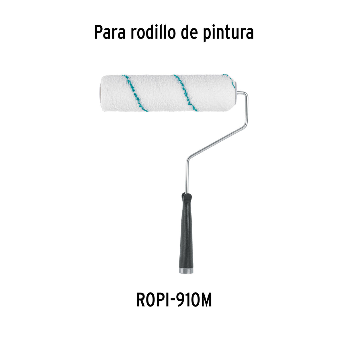 Felpa para Rodillo 9'X3/8' de Microfibra, Sup. Poco Rugosas