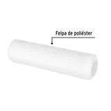 Felpa para Rodillo, 9 X 3/8', Superficies Lisas, Pretul