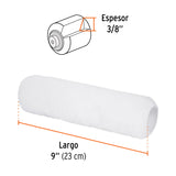Felpa para Rodillo 9' X 3/8' Superficies Lisas, Truper