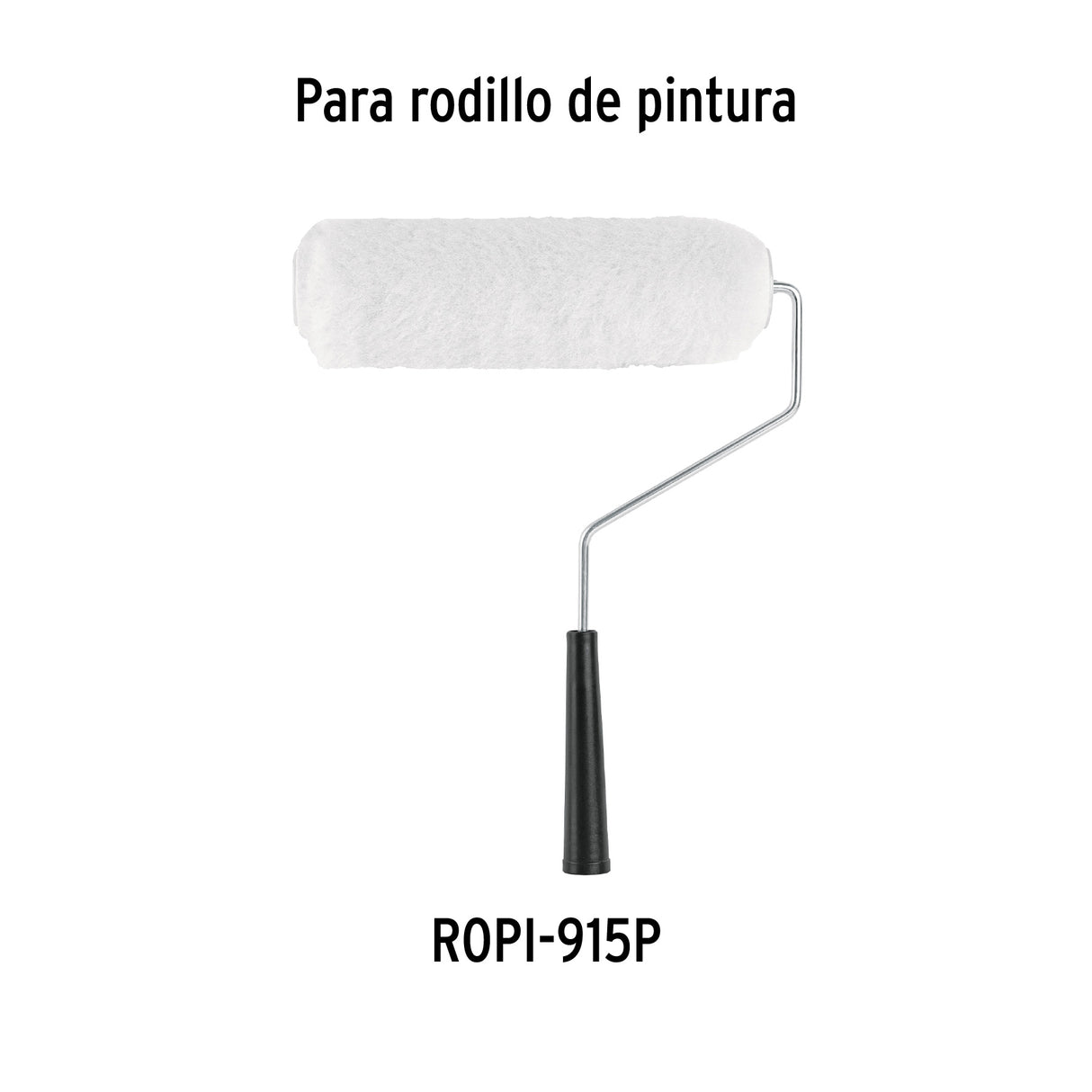 Felpa para Rodillo, 9x5/8', Superficies Poco Rugosas, Pretul