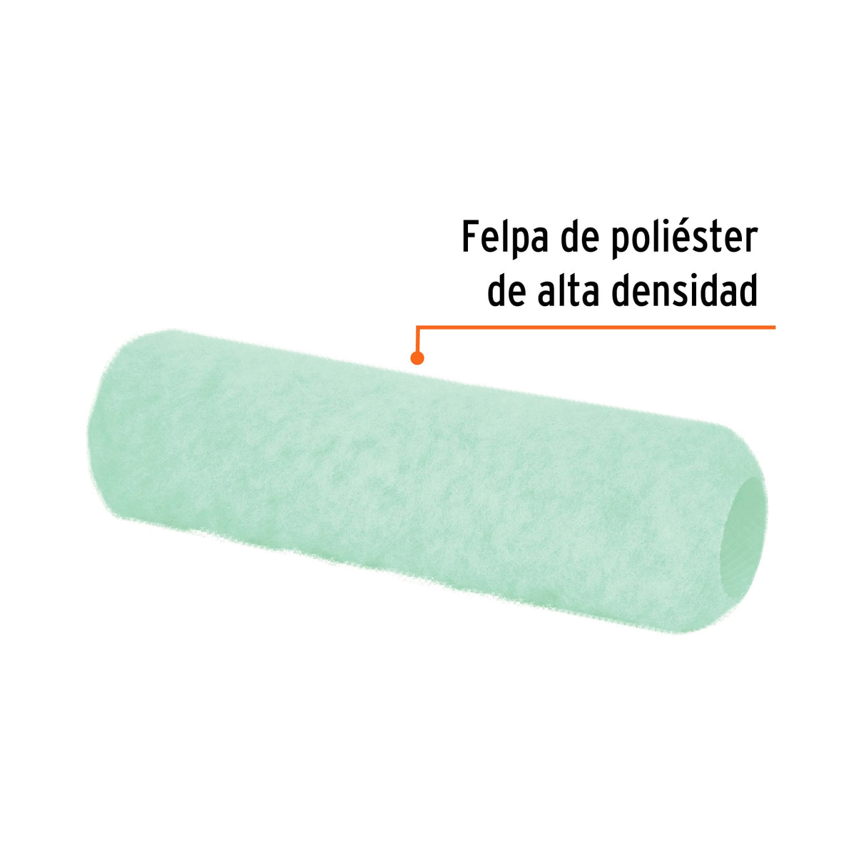 Felpa para Rodillo 9'X5/8' Superficies Poco Rugosas, Truper