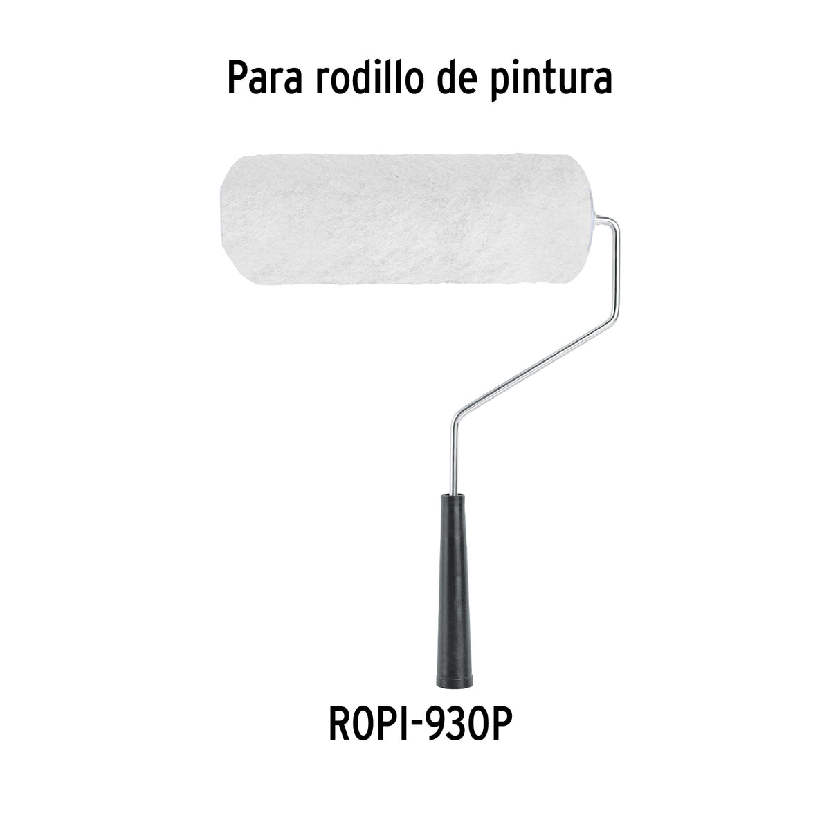 Felpa para Rodillo, 9x1-1/4, Superficies Extra Rugosas, Pretul