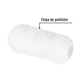 Felpa para Rodillo, 9x1-1/4, Superficies Extra Rugosas, Pretul