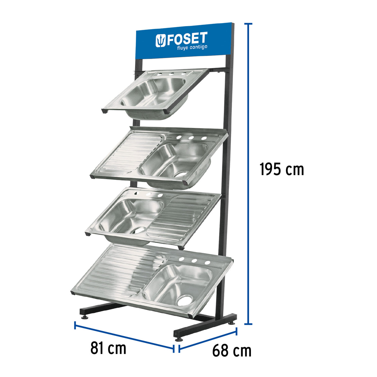 Rack para Tarjas, Foset
