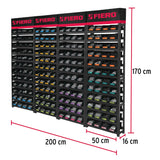 Rack Modular con Tornillos, 192 Gavetas
