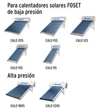 Empaque Guardapolvo para Calentador Solar, 58 mm, Foset