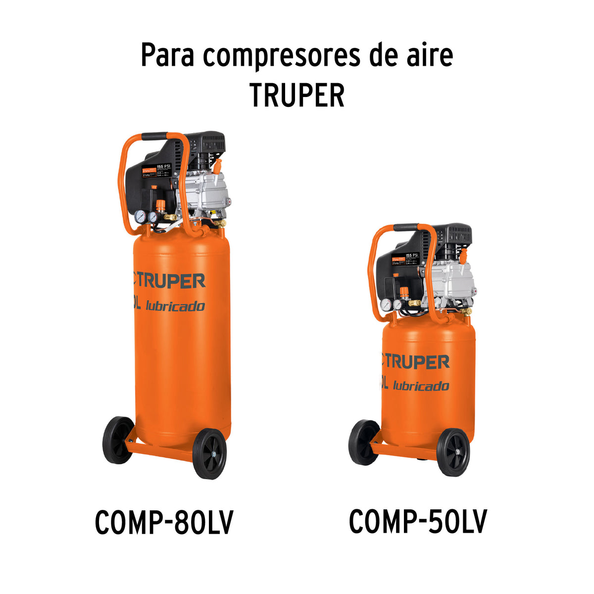 Manómetro para Compresores Grupo 2, Truper