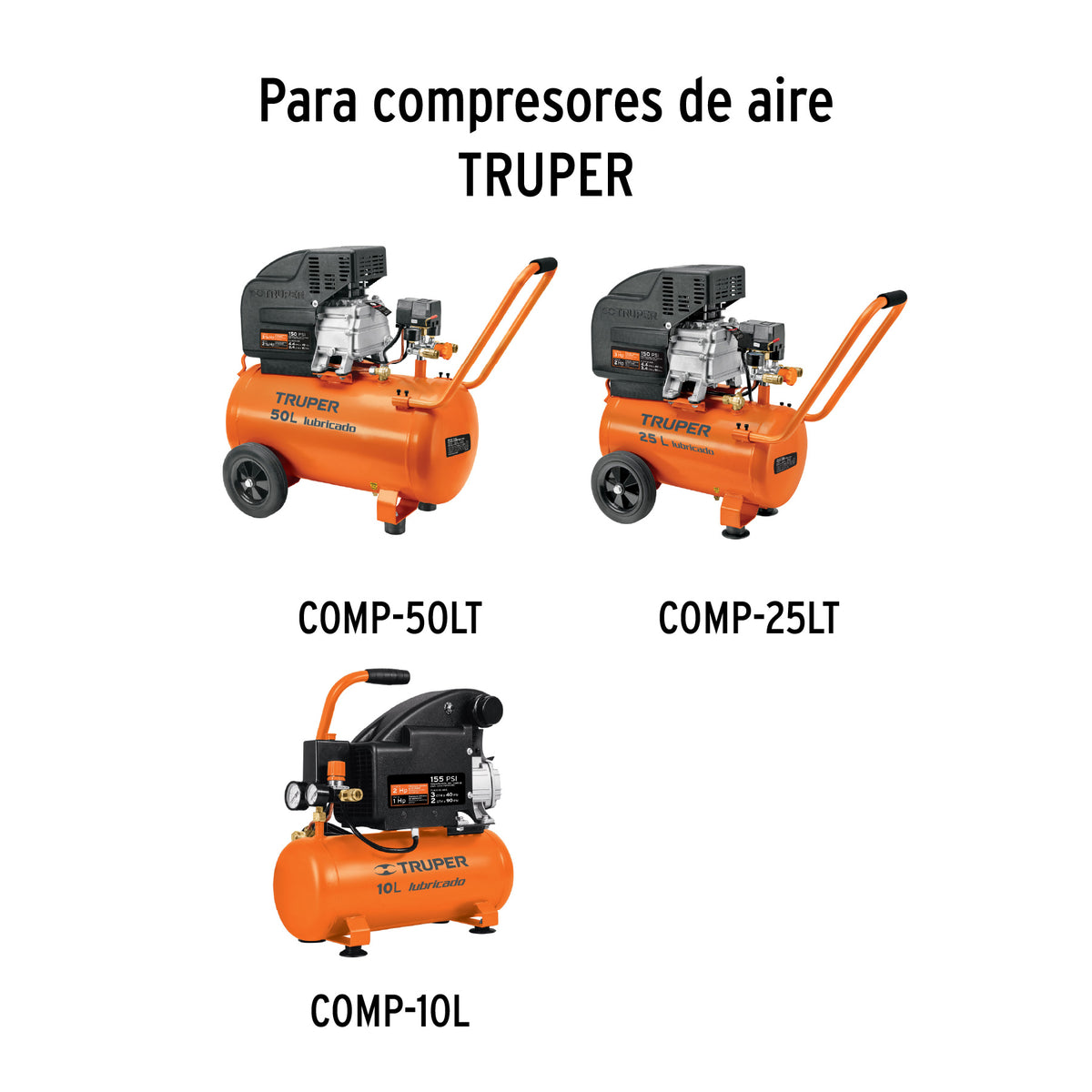 Manómetro para Compresores Grupo 2, Truper
