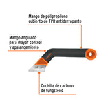 Raspador de Lechada con Cuchillas de 2', Truper