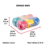 Rollo de Rafia de 410 m Colores Surtidos Calibre 2.2 g/m