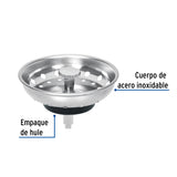 Canastilla Inox para Contracanasta 3-1/2', Foset