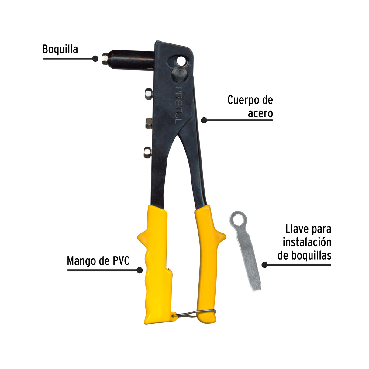 Remachadora 10', a Granel, Pretul