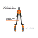 Remachadora de Uso Rudo Tipo Tijera, 13', Truper