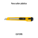 Estuche con 10 Cuchillas SK2 de 9 mm para Cutter, Expert