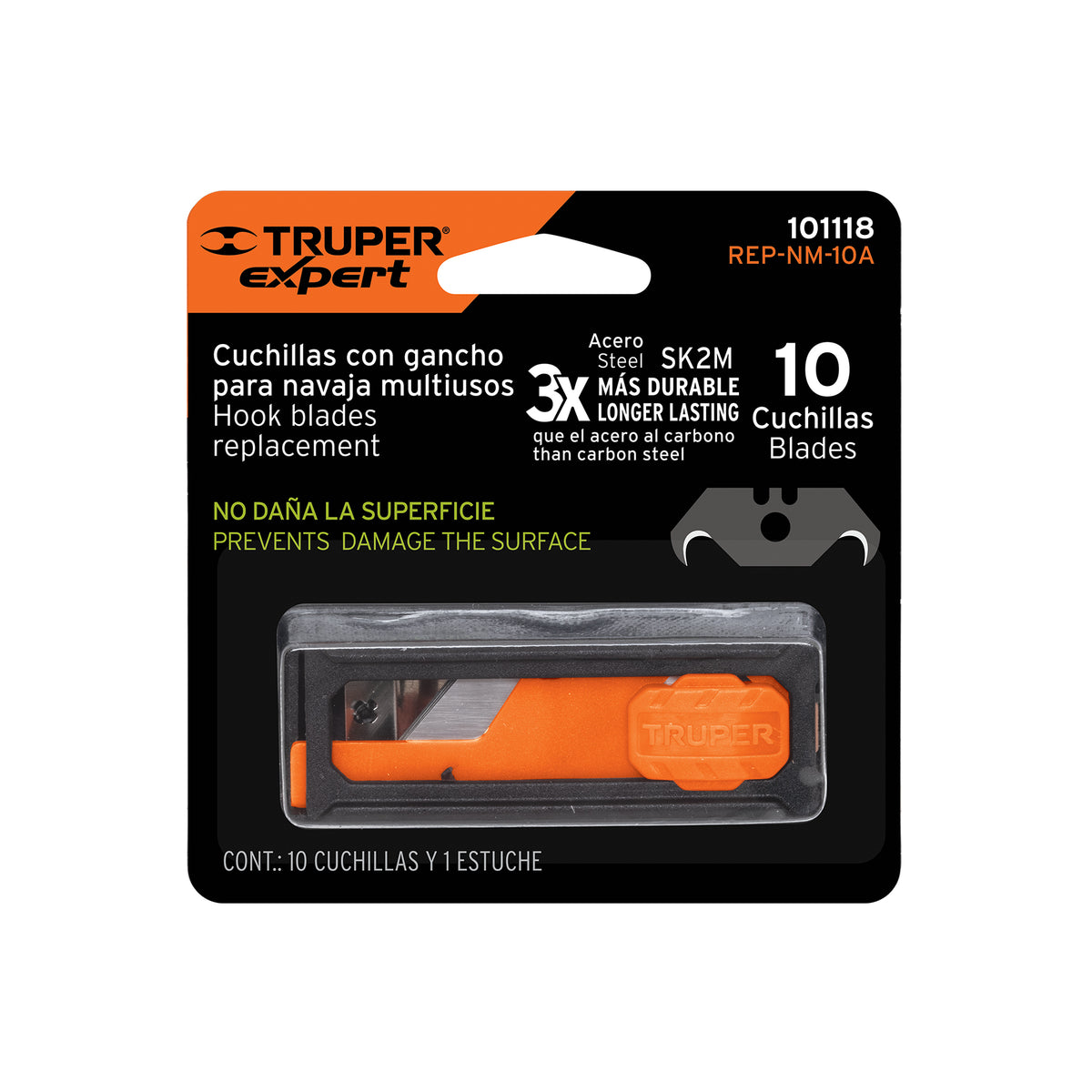 Dispensador con 10 Cuchillas para Acrílico para NV-7X y NM-6