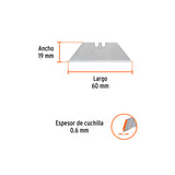 Dispensador con 10 Cuchillas para NV-7X y NM-6, Expert