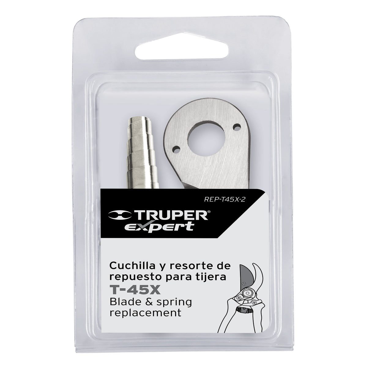 Cuchilla y Resorte de Repuesto para T-45X, Truper