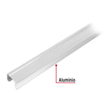 Riel Superior 'Jj' de Aluminio para Puerta Corrediza 3 m