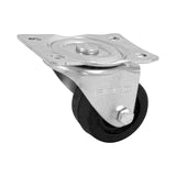 Rodaja Hule 2-1/2' Placa Giratoria C/Buje, Carga 50 kg, Fiero
