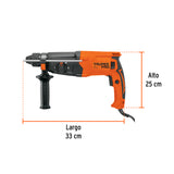 Rotomartillo SDS Plus 3.2 Joules, 800 W, Truper Pro