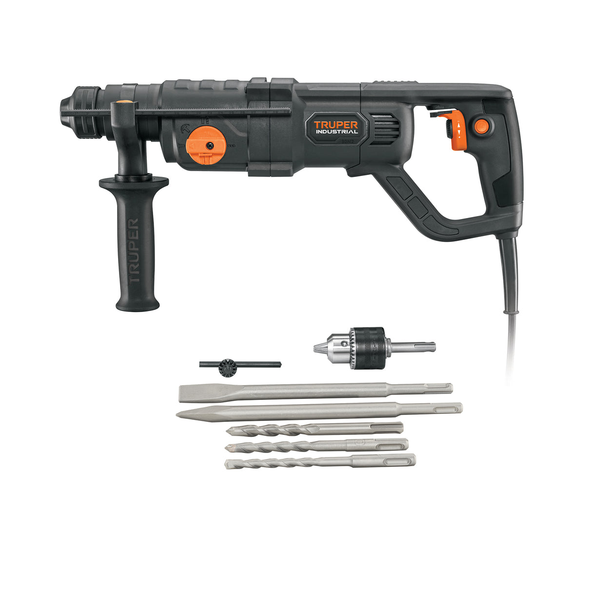 Rotomartillo SDS Plus, mango D, 3.5 Joules, 800 W, INDUSTRIAL