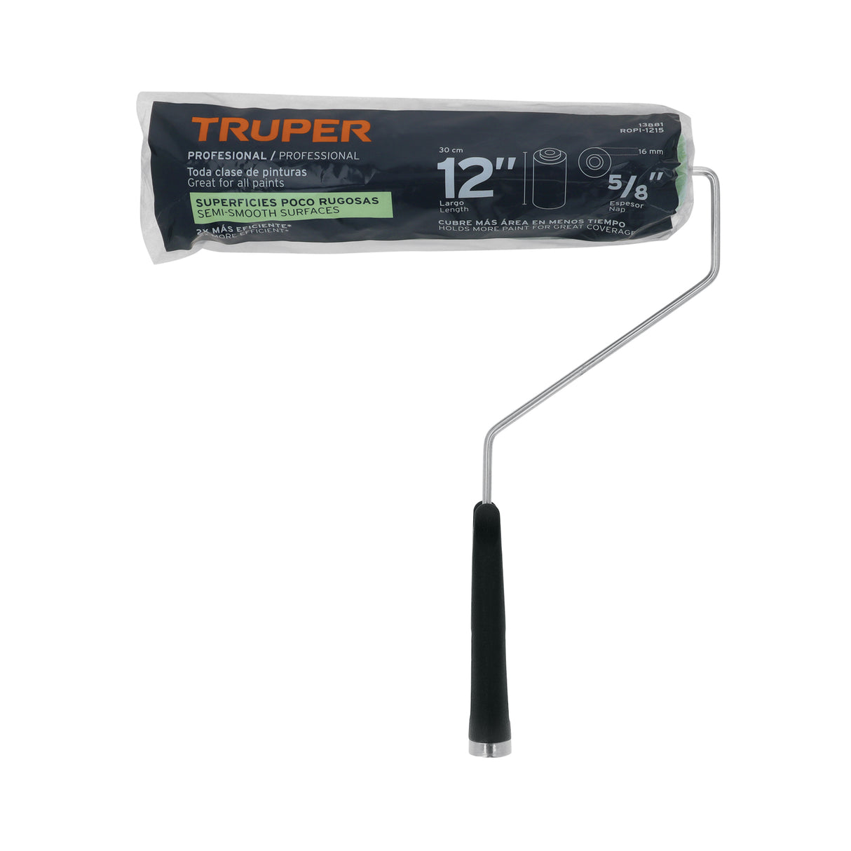Rodillo para Pintar 12 X 5/8', Superficies Poco Rugosas