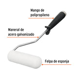 Mini Rodillo para Pintar 4' X 3/8' de Esponja, Truper