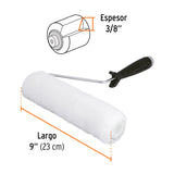 Rodillo para Pintar 9' X 3/8' Superficies Lisas, Truper