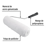 Rodillo para Pintar, 9 X 5/8', Superficies Poco Rugosas, Pretul