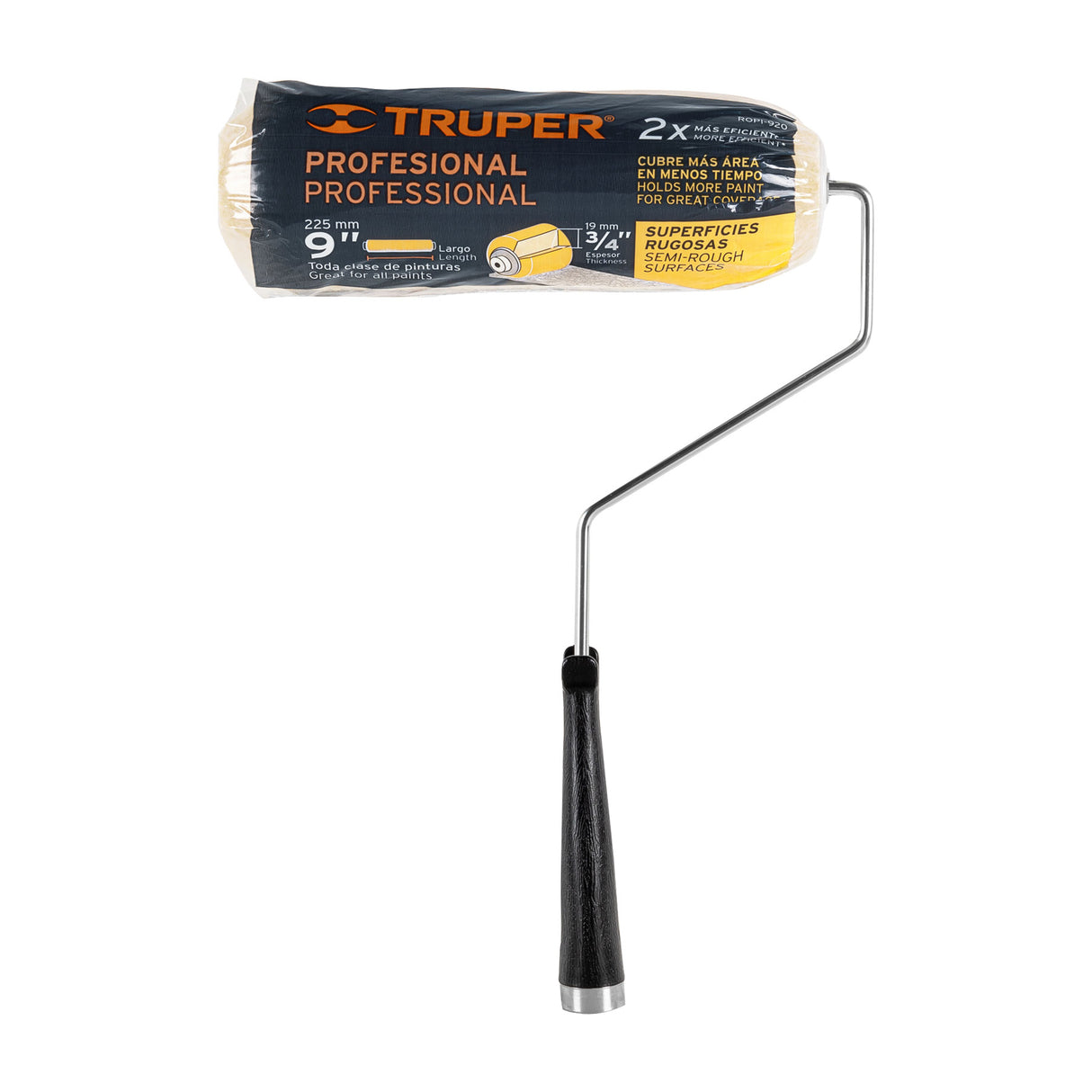 Rodillo para Pintar 9' X 3/4' Superficies Rugosas, Truper