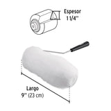 Rodillo para Pintar, 9 X 1-1/4', Superficies Extrarrugosas, Pretul