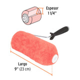 Rodillo para Pintar 9' X 1-1/4' Superficies Extrarrugosas