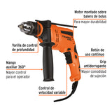 Rotomartillo 1/2', 600 W, Truper Pro
