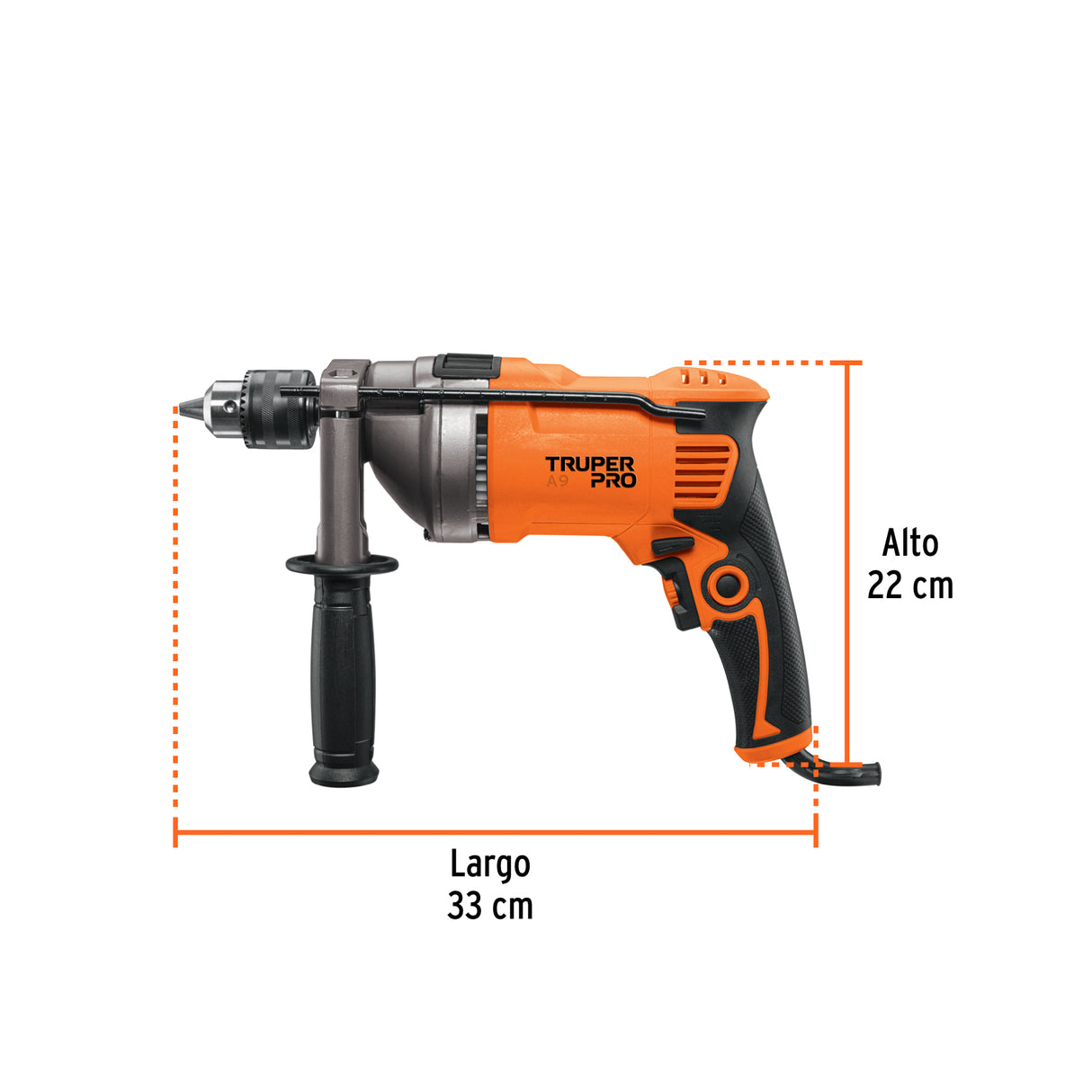 Rotomartillo 1/2', 850 W, Truper Pro