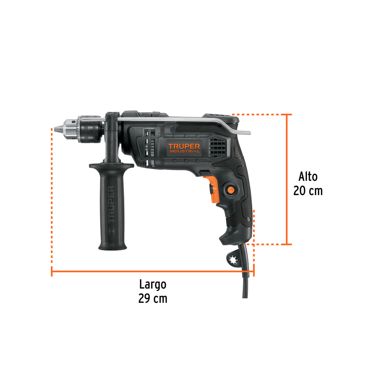 Rotomartillo 1/2', 700 W, Truper Industrial
