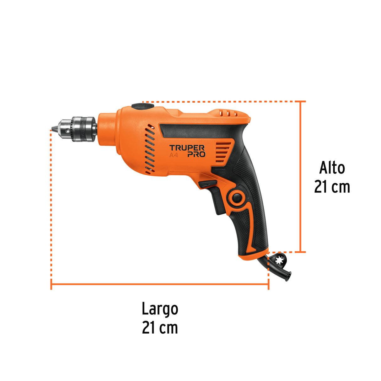 Rotomartillo 3/8', 600 W, Truper Pro