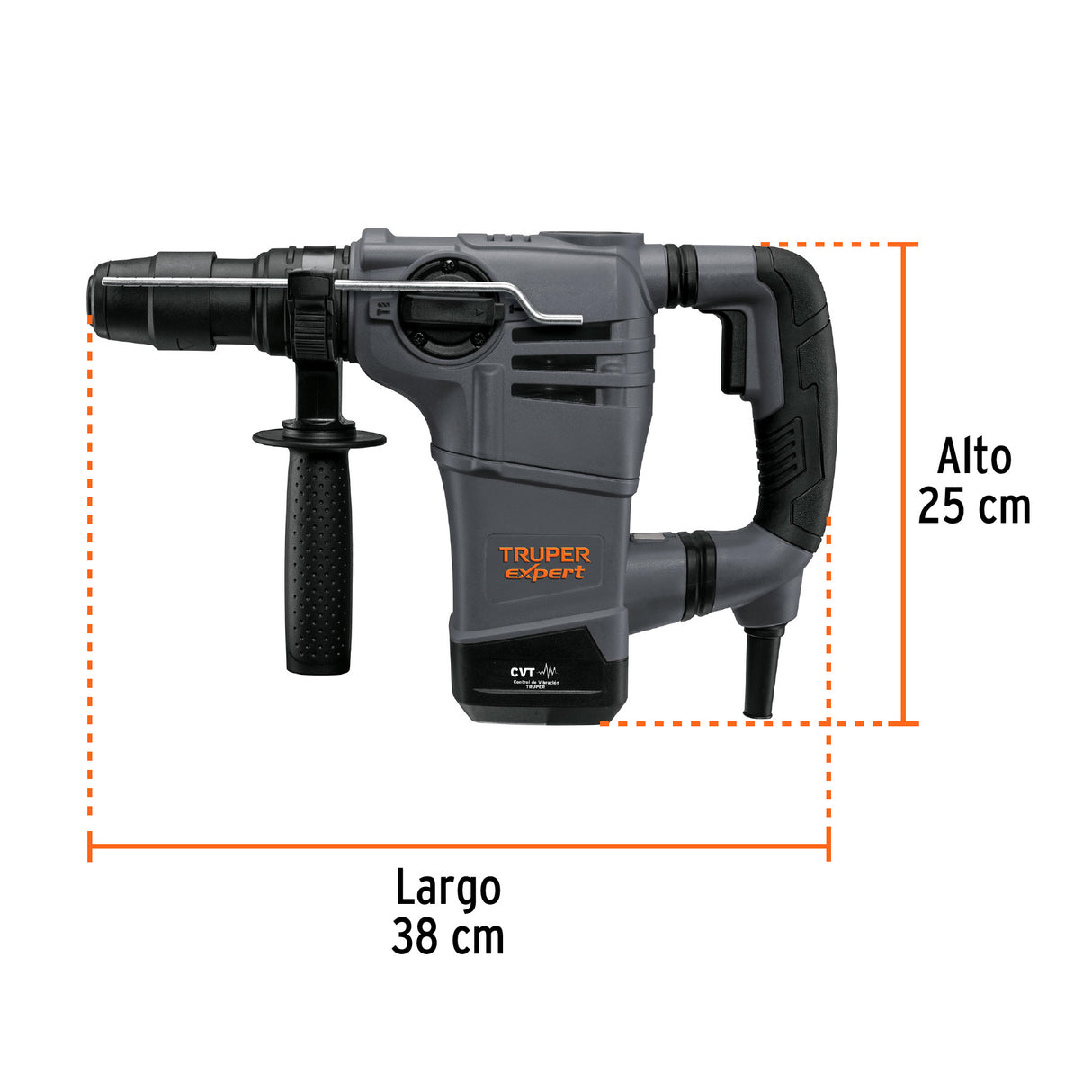 Rotomartillo SDS Plus 4 Joules, 1000 W, Truper Expert