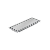 Resumidero Rectangular 30X11 cm Reversible, Inox, Foset Aqua