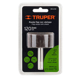 Rueda Flap de 2', Grano 120, Truper