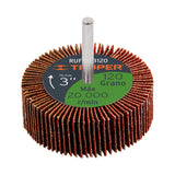 Rueda Flap de 3', Grano 120, Truper