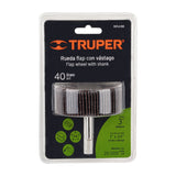 Rueda Flap de 3', Grano 40, Truper