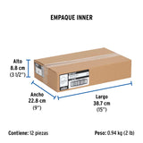Sapo 2' para Wc, PVC, Trasparente, Cadena Inox, Foset